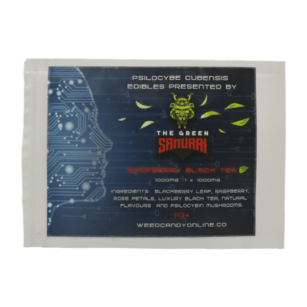 The Green Samurai - Raspberry Black Tea - 1000mg | Deadhead Chemist Canada